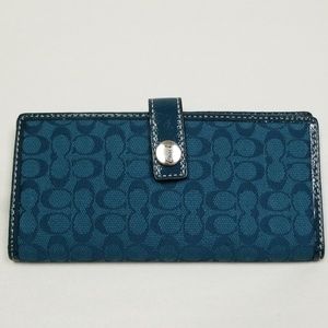 Coach Checkbook Wallet